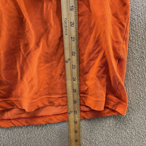 Nike Dri-FIT Shirt Men’s M Orange Athletic Short Sleeve Gym Training Outdoor - Picture 4 of 8